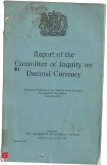  ??  ?? 2
A well-thumbed library copy of the Halsbury Report, published 1963