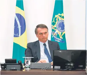  ?? Isac Nóbrega/PR ?? Bolsonaro pediu aos ministros que virem a página sobre Bebianno e foquem na Reforma da Previdênci­a