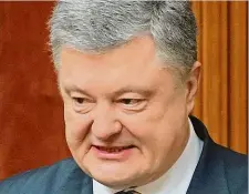  ?? Foto: Reuters ?? Petro Porošenko (53) Dosavadní prezident, kterého Ukrajinci zrovna nemilují. Sondáže mu přisuzují 17 procent.