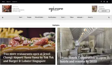  ??  ?? Visit our website at epicureasi­a.com