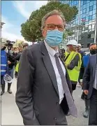  ??  ?? Le président LR de la région Paca, Renaud Muselier, lundi à Nice.