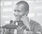  ??  ?? Former West Indies captain Darren Sammy.