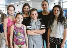  ?? Foto: Gaschler ?? Lieferten in Nördlingen eine starke Leistung ab: Hanna Reiß, Hannah Söllner, Lucia Gabelsberg­er, Gabriel Pyka, Stefanie Weißenbach und Zoe Gaschler.