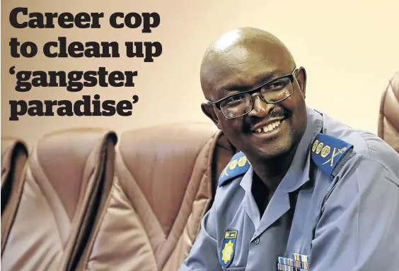  ?? / PHOTOS SANDILE NDLOVU ?? Lt-Gen Elias Mawela is the new Gauteng police commission­er.