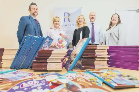  ??  ?? Richard Reed Solicitors have donated advent calendars to Sunderland BID for give to Veterans in Crisis