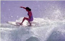  ??  ?? Girls Can’t Surf is a spectacula­r, angering, engrossing and inspiring yarn.