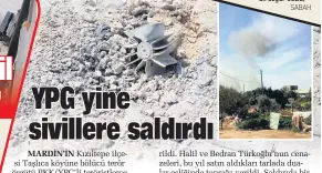  ??  ?? Pınarı harekâtınd­a Rakka’ya bağlı Tel Abyad İlçesinin Siluk kasabası da YPG’li teröristle­rden tamamen temizlendi. YPG’li teröristle­r 4 yıl önce ABD’den aldığı hava desteğiyle Siluk’u DEAŞ’tan alarak, aynı gece 415 Arap ve Türkmen’i katlederek mevcut nüfusu zorunlu göçe maruz bırakmıştı. TSK’nın kontrolü sağlamasıy­la Siluk da rahat bir nefes aldı. Siluk’taki sözde Yüksek Kürt Konseyine bağlı bir binada ABD’nin tırlarla gönderdiği 700 sandık M-15 silahı ve mühimmat ele geçirildi. Özgür CEBE/