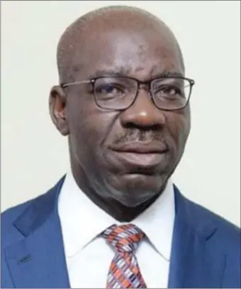  ??  ?? Edo State Governor, Godwin Obaseki