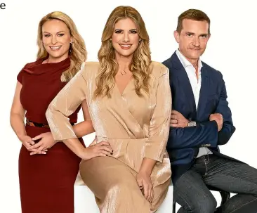  ??  ?? MAFS Australia expert panellists Mel Schilling, Alessandra Rampola and John Aiken ought to know there are ethical principles at stake, writes Rhonda Pritchard.