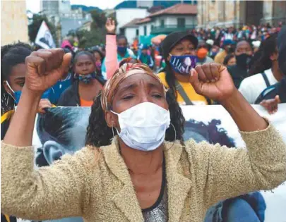  ?? / Gustavo Torrijos ?? En tiempos de pandemia, el Comité del paro pide una renta básica e intervenir el sistema de salud.