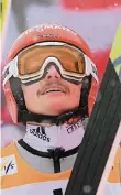  ?? FOTO: DPA ?? Skispringe­r Richard Freitag ärgerte sich über Rang 28.