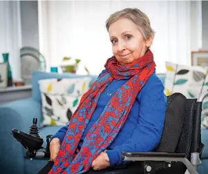  ?? ?? Recognitio­n Dr Sally Witcher OBE, a high-profile campaigner on disability, inequality, and exclusion, is to receive honorary degrees from the University of Stirling