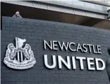  ??  ?? Charity…Newcastle fans