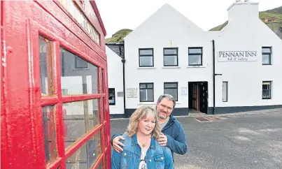  ?? Photograph by Kami Thomson ?? LOCAL HEROES: New owners of the famous Pennan Inn, Roland and Monika Focht.