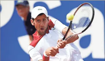  ??  ?? File, Manu Fernandez / AP Novak Djokovic’s triumph in Madrid is what he needed to boost his confidence coming back from an elbow injury.