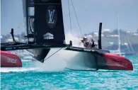  ?? AFP ?? Oracle Team USA have claimed early bragging rights as America’s Cup got underway. —