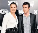  ??  ?? So near: Dinara Safina losing the French (main image) and Australian Open finals (below), and with her brother Marat Safin