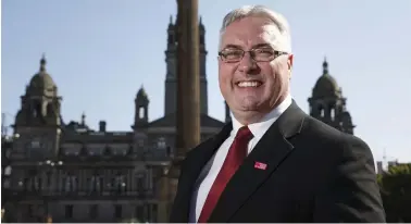  ??  ?? Frank McAveety is standing down as Glasgow’s Labour leader