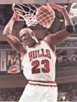  ?? 1997 PHOTO BY ANNE RYAN, USA TODAY ?? Michael Jordan wore No. 23 for most of his NBA career.