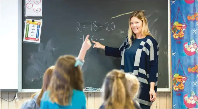  ?? FOTO: NTB SCANPIX ?? ØKT KOMPETANSE: Nytt av året er tilbud om spesialped­agogikk, som hele 900 laerere ønsker mer kompetanse i.