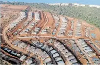  ?? ?? AN AERIAL view of Salta Sibaya developmen­t in umdloti undertaken by Devmco. |