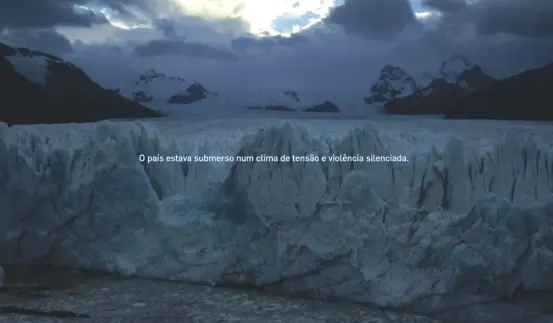 Dora Longo Bahia. Brasil x Argentina (Patagônia) e Brasil x Argentina