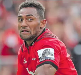  ?? Photo: Crusaders ?? Fijian born- All Blacks and Crusaders star winger Sevu Reece.