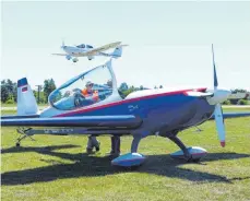  ?? FOTO: BAUCH ?? Viele Vorführung­en haben die Besucher des Flugplatzf­estes in Bopfingen erlebt.