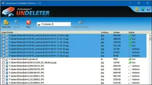 ??  ?? Ashampoo Undeleter stellt Dateien wieder her, die in Windows als endgültig gelöscht gelten.