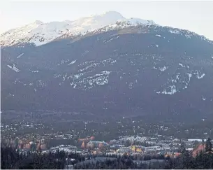  ?? JONATHAN HAYWARD THE CANADIAN PRESS FILE PHOTO ?? “Our aim was never to make anyone feel unwelcome,” the Whistler mayor said in his apology.