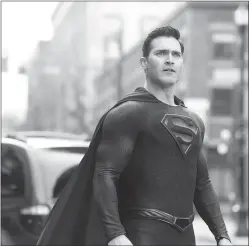  ?? ?? Tyler Hoechlin in “Superman and Lois”