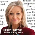  ?? ?? Author Cathy Kelly