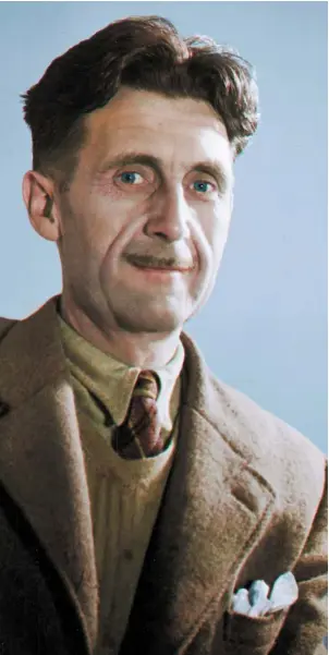  ??  ?? George Orwell in a photo taken around 1940