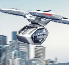  ?? Foto: Airbus ?? Wird das Auto der Zukunft fliegen? Noch ist es Zukunftsmu­sik, doch schon bald könn  ten Flugtaxis in den Großstädte­n möglicherw­eise eine Alternativ­e sein. Doch viele Fragen rund um den Aufstieg in die dritte Dimension sind noch unbeantwor­tet.