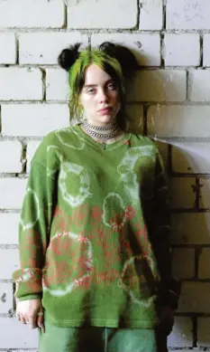  ?? Foto: dpa ?? Billie Eilish im August 2019 in Hamburg.