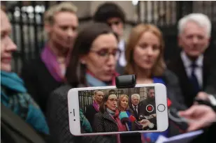  ??  ?? Dr Siobhan Crowley, a GP from Kerry, a member of Medical Alliance for the Eighth which is campaignin­g against abolition of the amendment. Photo: John Mc Elroy