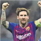  ??  ?? Lionel Messi