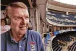  ?? Associated Press file ?? An Astros homer Sunday will see a memorable call from Harry Kalas, top, repeated by son Todd.