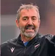  ?? ?? Leader Marco Giampaolo, 54 anni, guiderà la Sampdoria sino al 2024