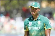  ??  ?? LUNGI NGIDI: Rewarded for his national efforts.