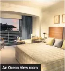  ??  ?? An Ocean View room
