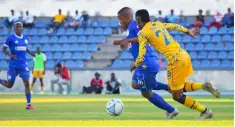 ?? ?? HARD START: Masitaoka’s loss to Township Rollers was a tough blow for the team, but they need to show resilience and determinat­ion to improve their performanc­e.