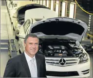  ??  ?? Mercedes-Benz SA CEO Arno van der Merwe.