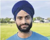  ?? JASON SIMMONDS • THE GUARDIAN ?? Harmandeep Singh loves playing cricket in Summerside.