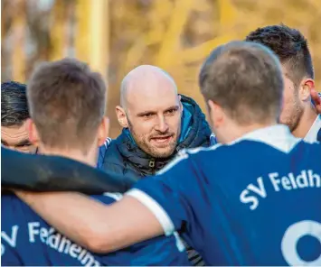  ?? Foto: Simon Bauer ?? Könnte am morgigen Sonntag mit seiner Mannschaft die Meistersch­aft und den damit verbundene­n Aufstieg in die Kreisliga per fekt machen: Feldheims Trainer André Fuchs.