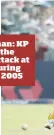  ??  ?? I’m the man: KP lays into the Aussie attack at Bristol during an ODI in 2005