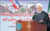 ?? AFP ?? Iran's President Hassan Rouhani speaks during a ceremony at Tehran University on Saturday.