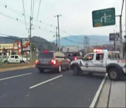  ??  ?? Procesado. La audiencia preliminar inició a las 9:30 y finalizó por la tarde, cuando la jueza decretó que el procesado debe pasar a juicio.