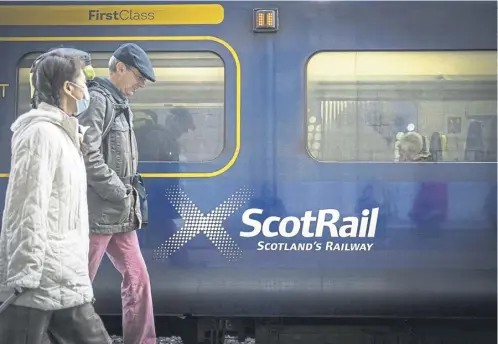  ?? ?? Scotrail has handed out more than £1.5m in compensati­on since the company was nationalis­ed by the Scottish Government ,