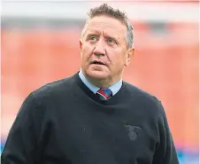  ??  ?? Inverness manager John Robertson.